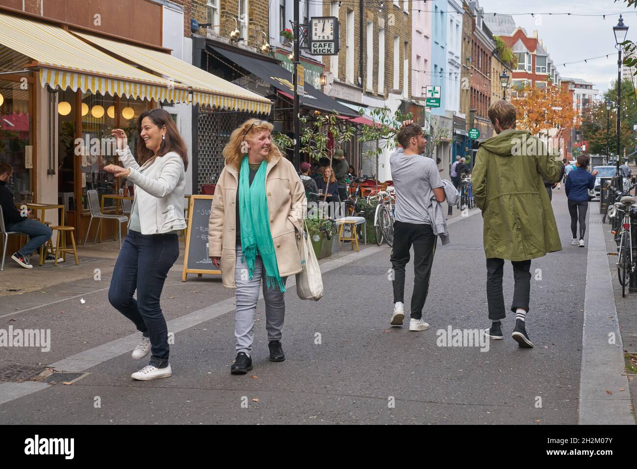 exmouth market london clerkenwell Stock Photo