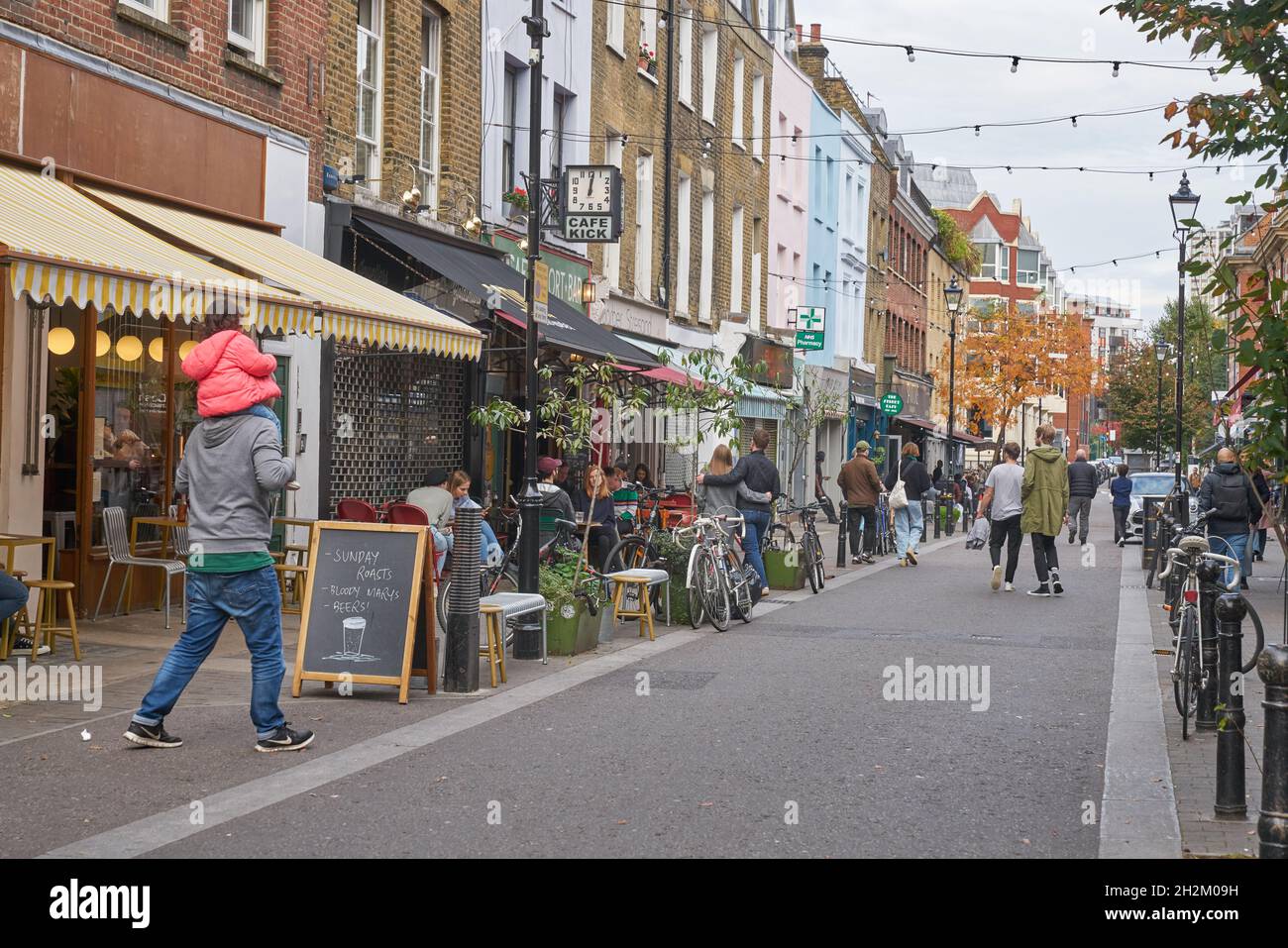 exmouth market london clerkenwell Stock Photo