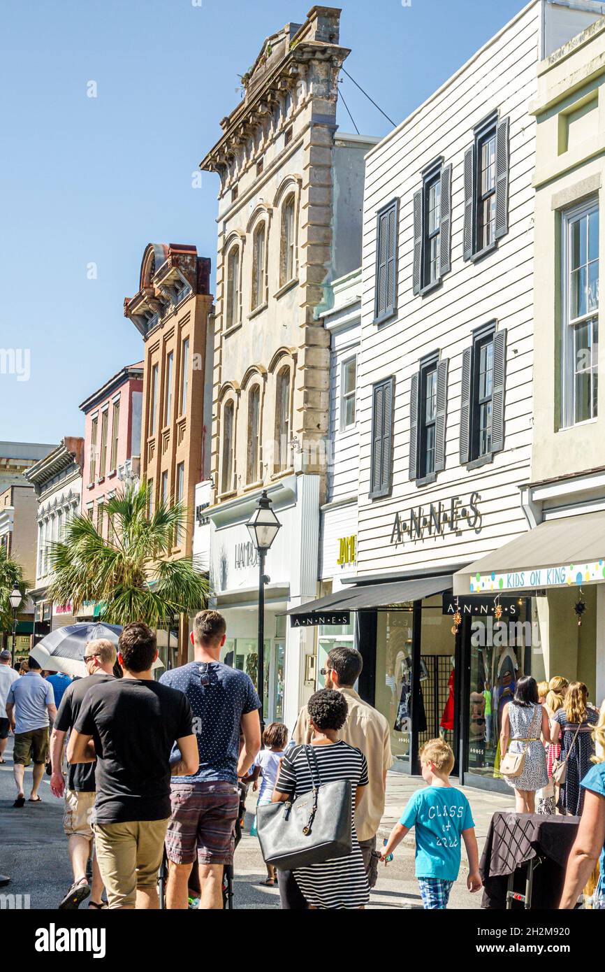 Charleston South Carolina,Historic Downtown,2nd Sunday on King Street