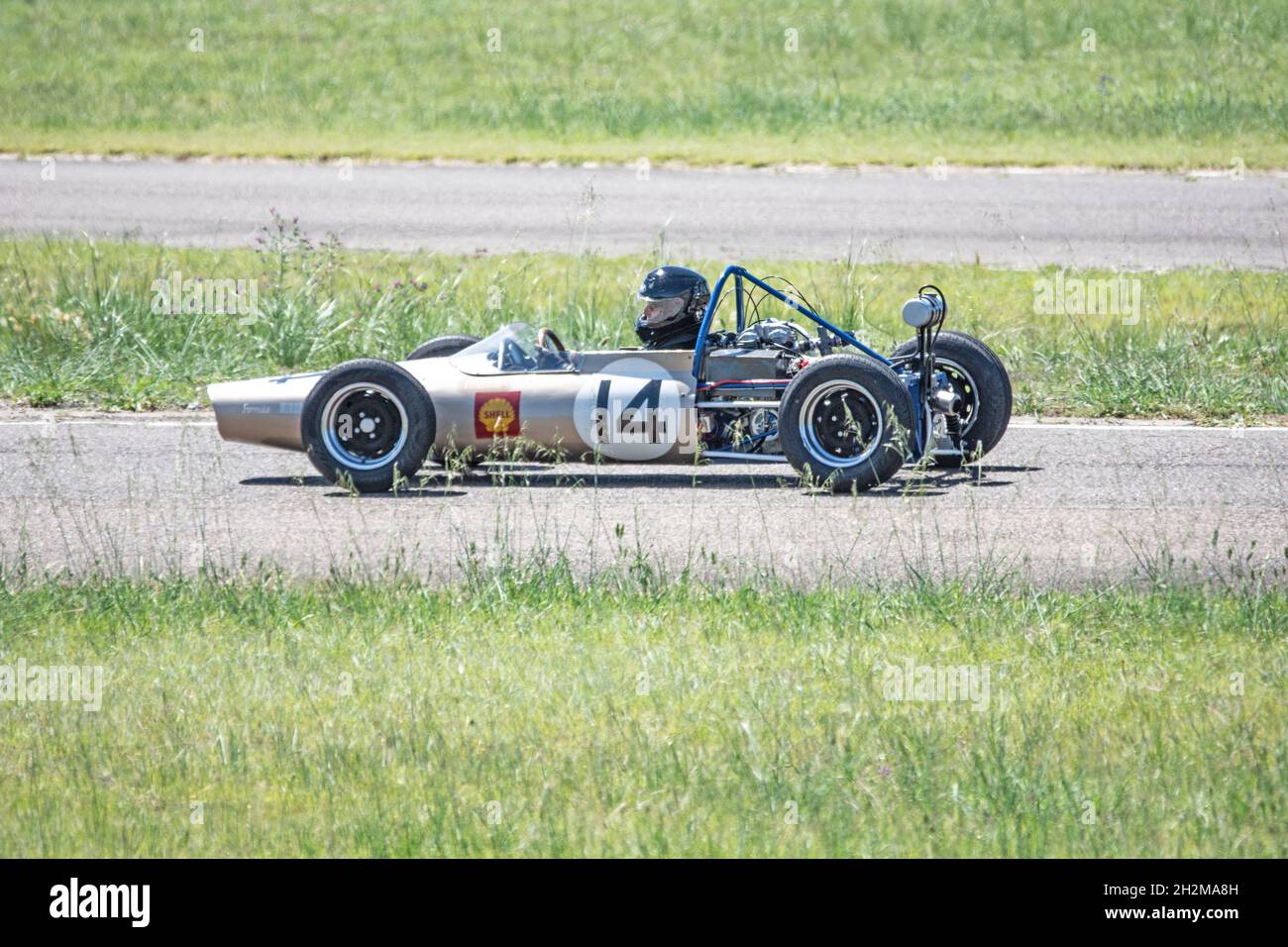 Open topped Sports car on race track,Tamworth Australia Stock Photo Alamy