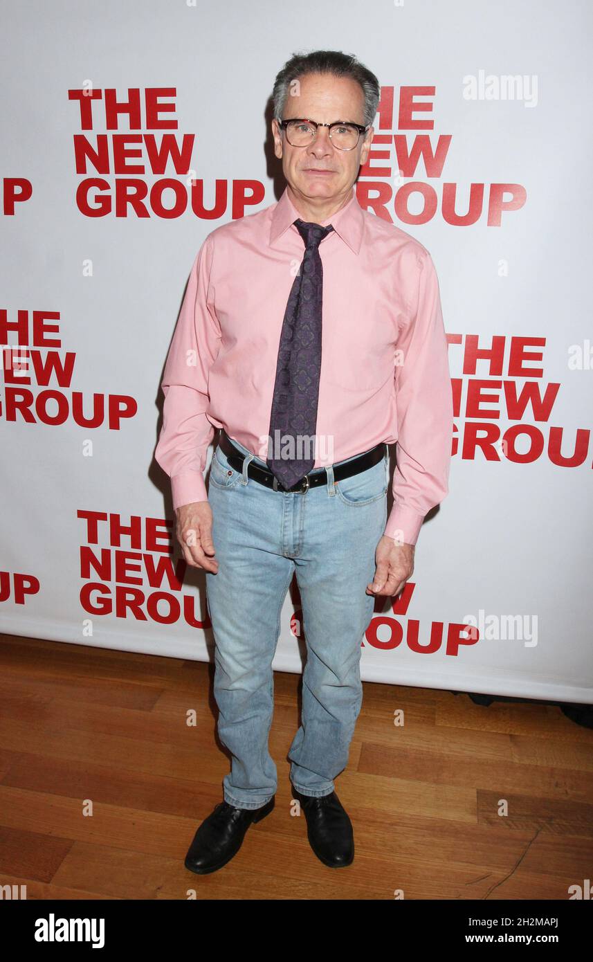 Peter Scolari attends The New Group Opening Night Party for Sharr White