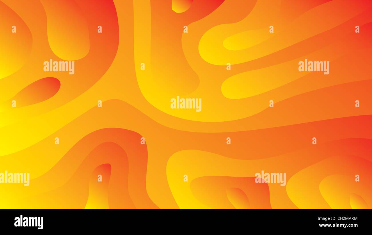 Abstract Yellow and Orange Background Wallpaper Stock Vector Image ...