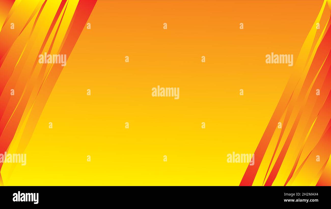 Abstract Yellow and Orange Background Wallpaper Stock Vector