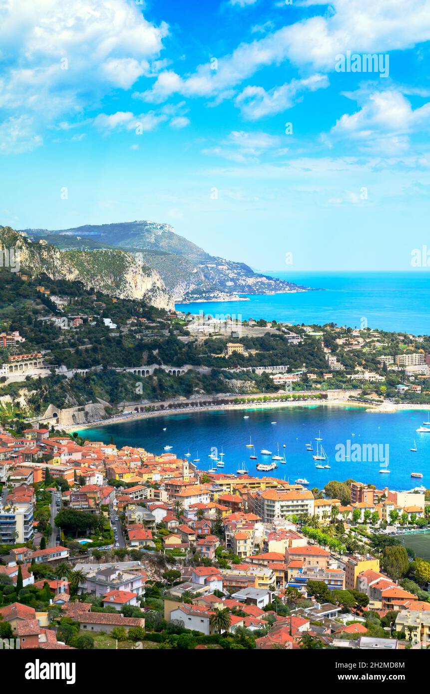 Landscape of Saint Jean Cap Ferrat in France Stock Photo - Alamy