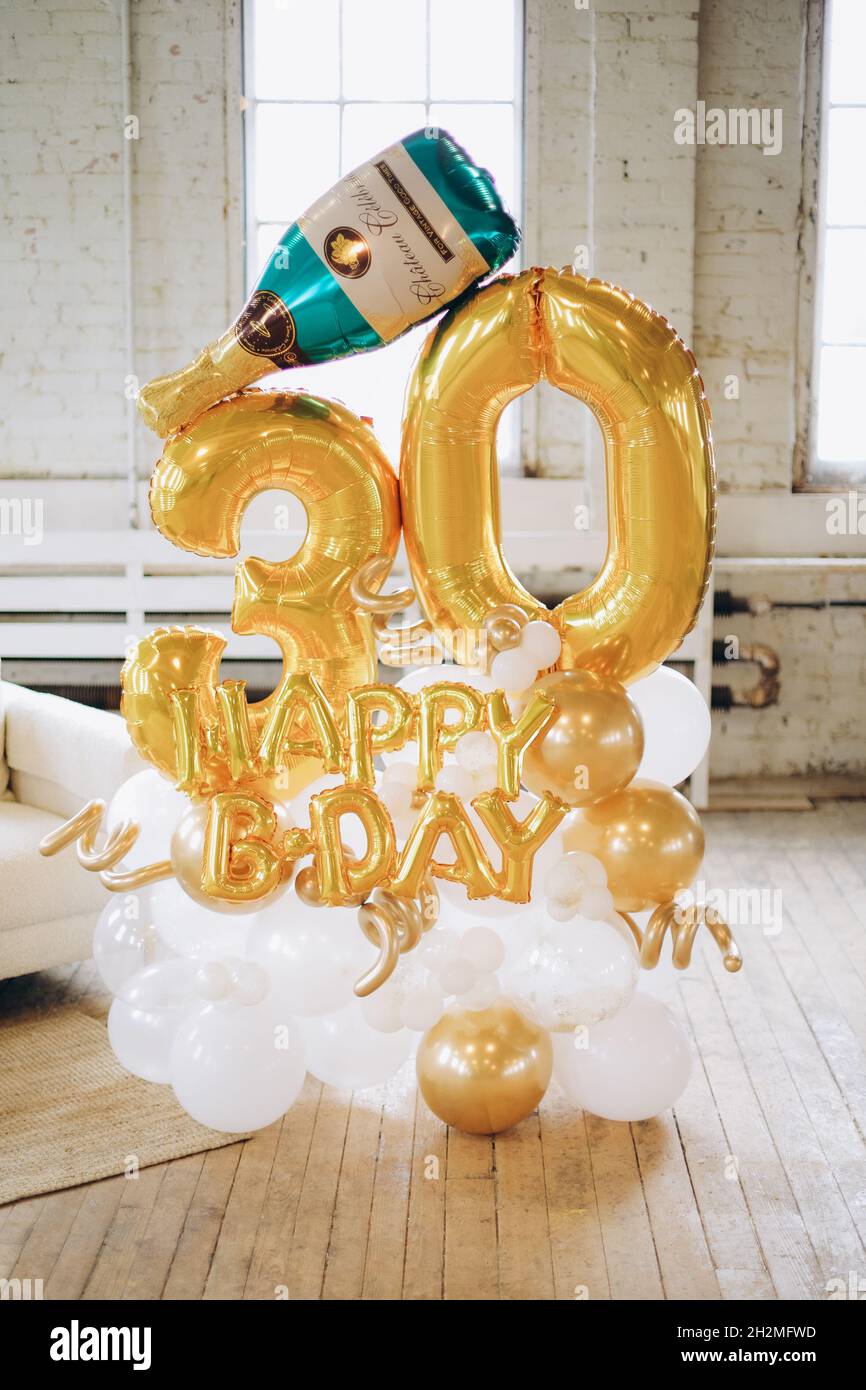 Number 30 thirty made hi-res stock photography and images - Alamy