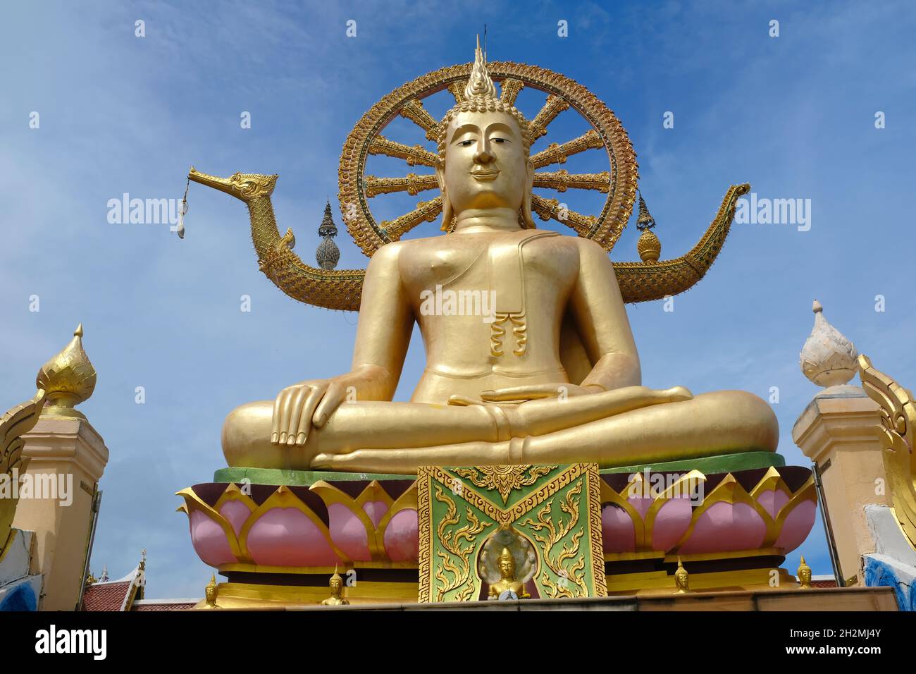 The big Buddha of Ko Samui, Thailand Stock Photo