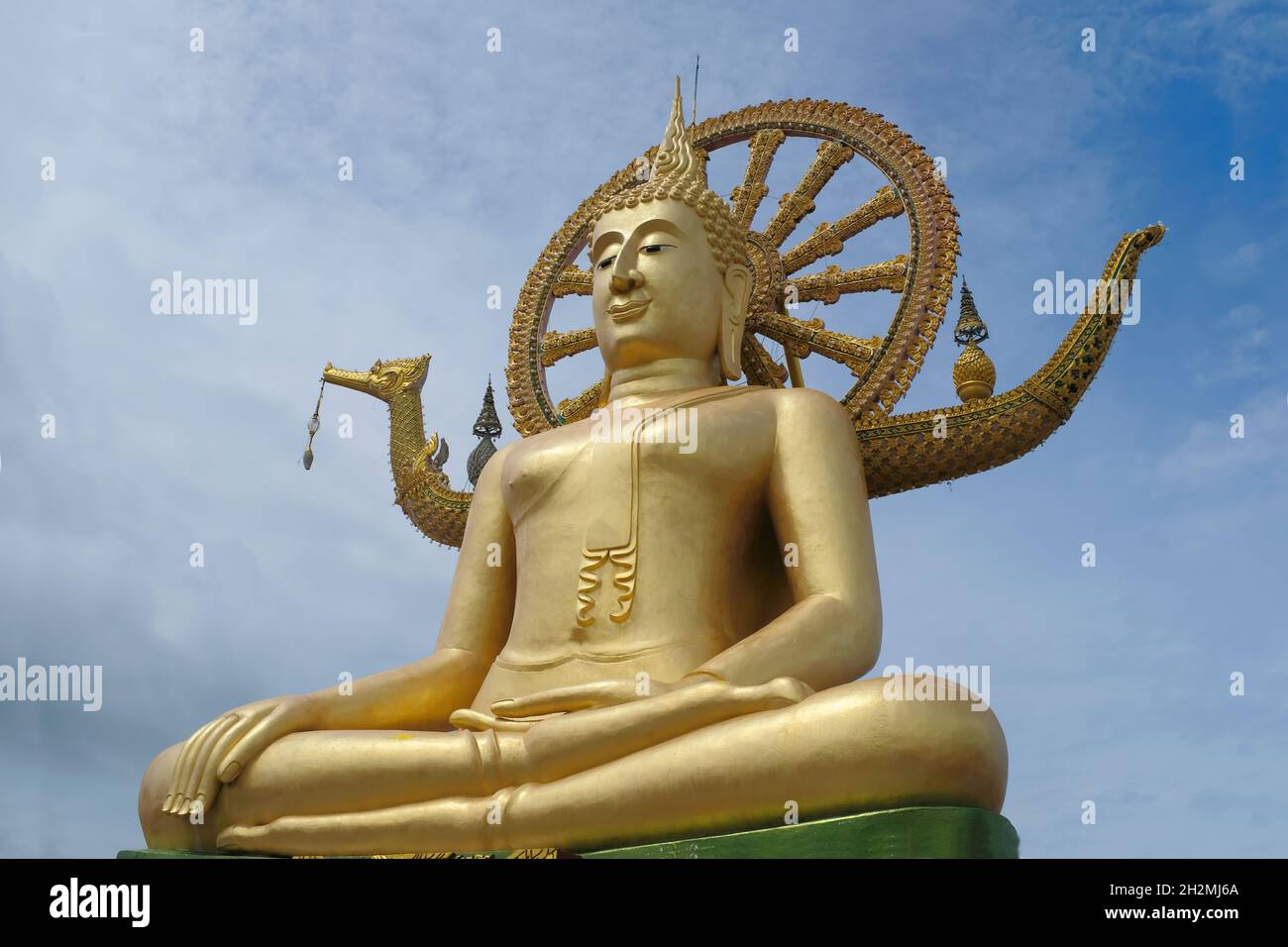 The big Buddha of Ko Samui, Thailand Stock Photo