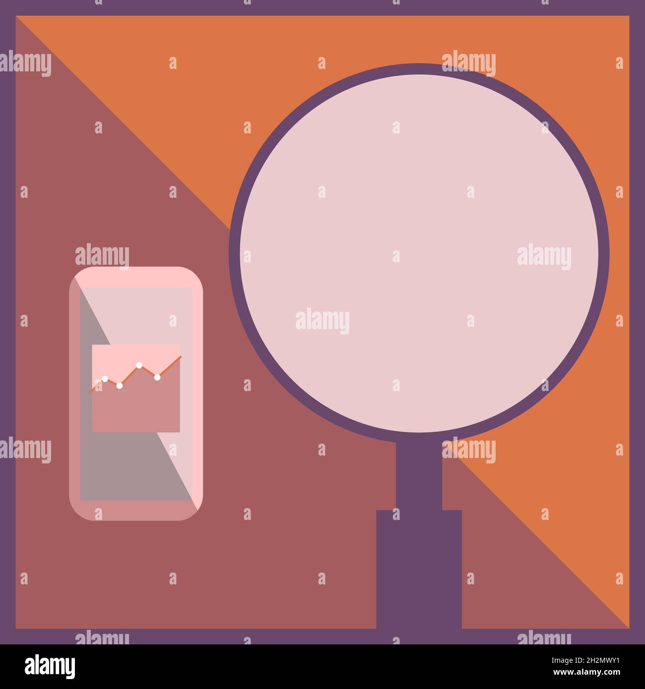 Illustration Of Smartphone Presenting Skills Improvement Beside A Large