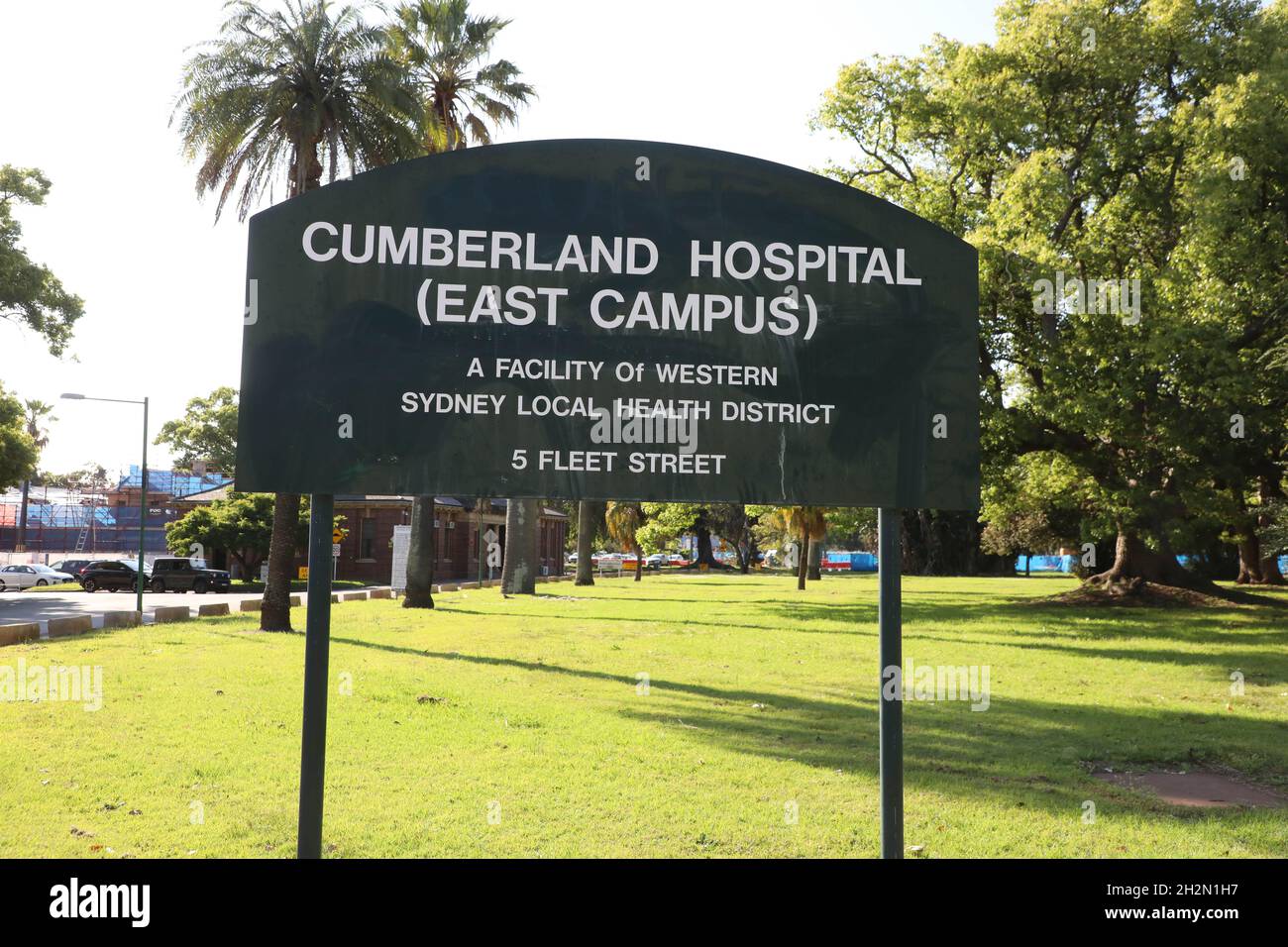 Cumberland Hospital, a public psychiatric hospital located in Westmead