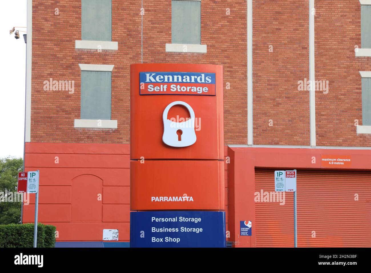 Kennards Self Storage Parramatta Stock Photo Alamy