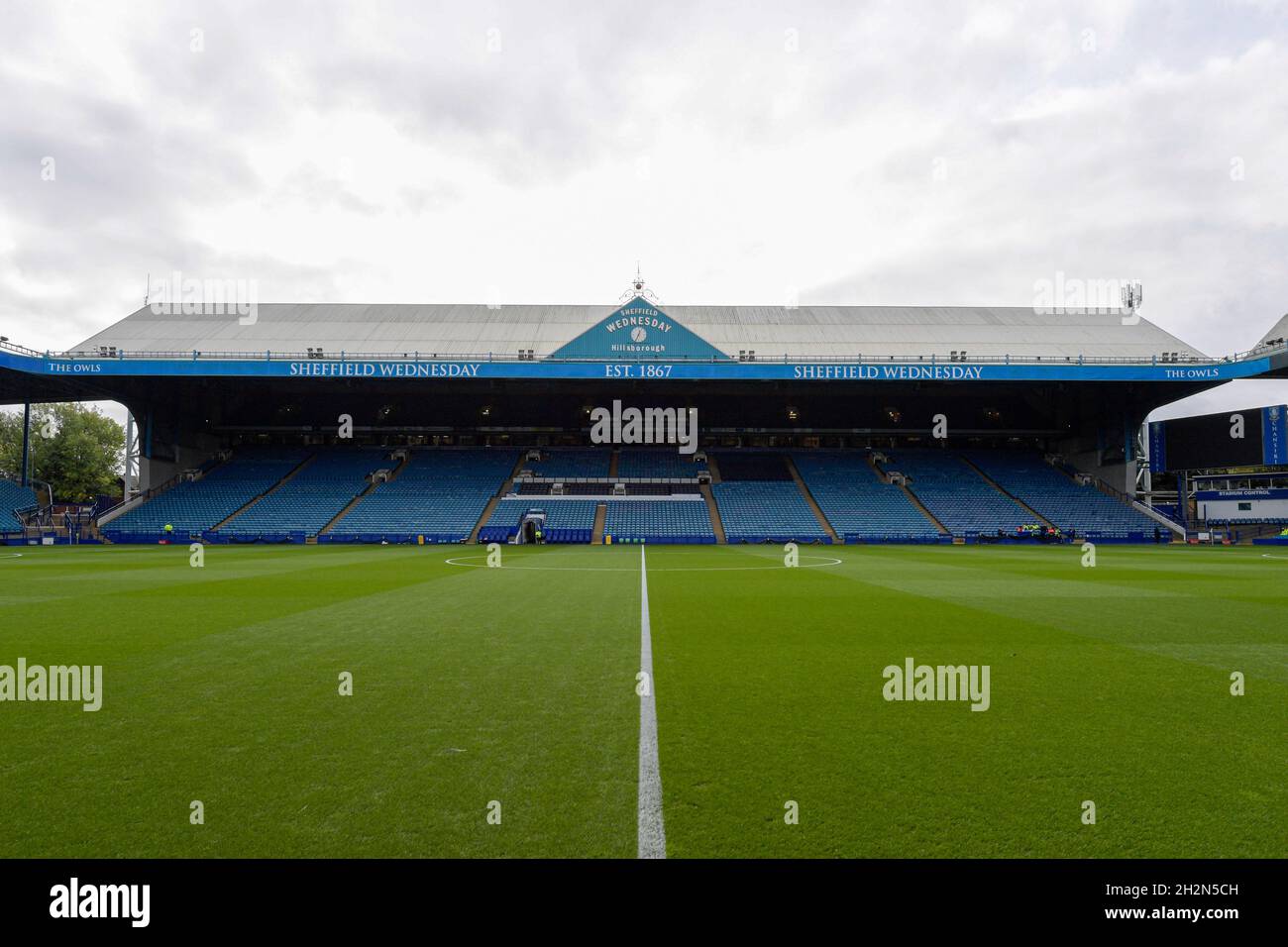 A general view of Hillsborough the home of Sheffield Wednesday Stock
