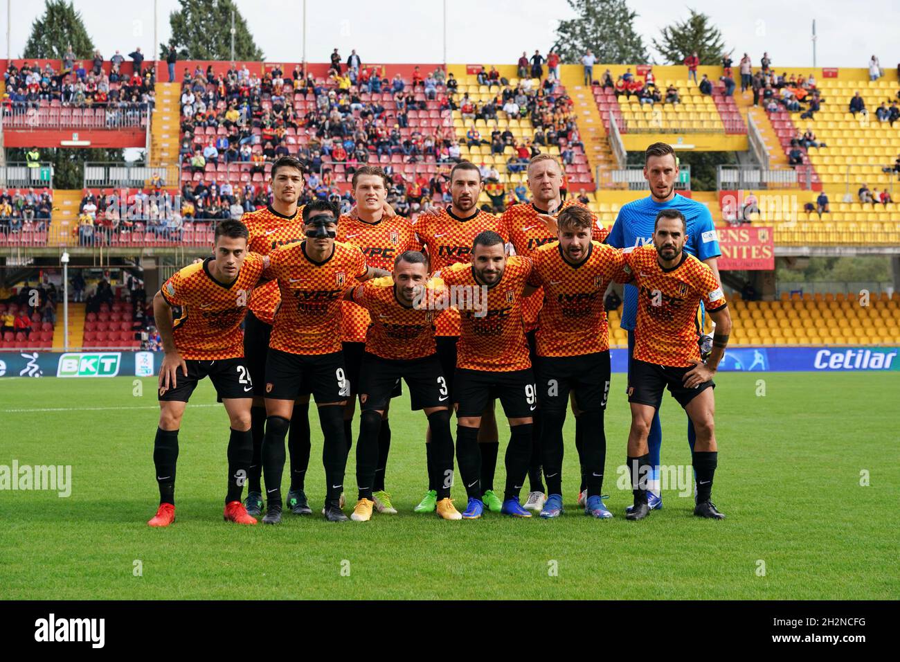Benevento, Italy. 23rd Oct, 2021. Benevento Calcio during Benevento Calcio  vs Cosenza Calcio, Italian Football Championship League BKT in Benevento,  Italy, October 23 2021 Credit: Independent Photo Agency/Alamy Live News  Stock Photo - Alamy