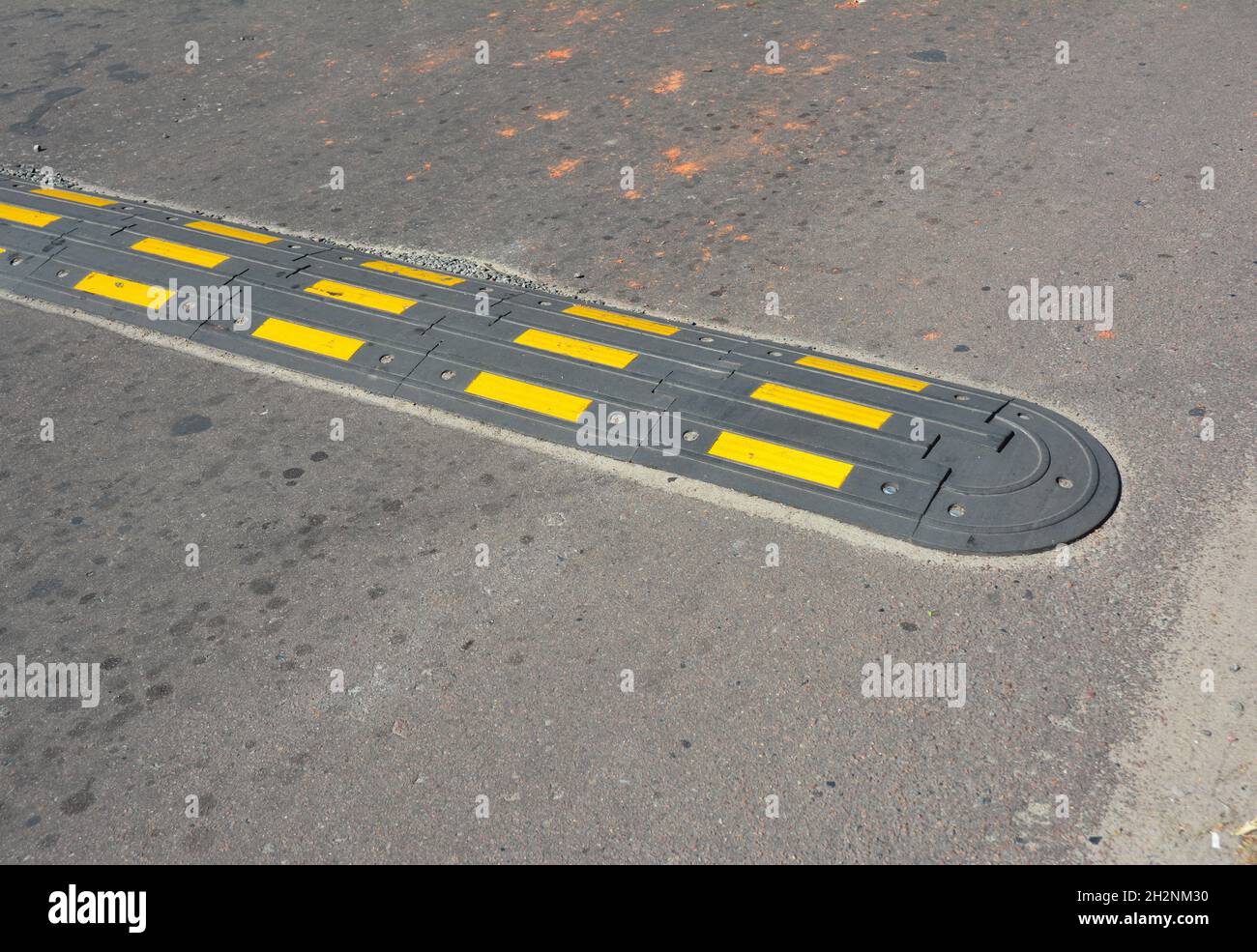 Road speed breaker hires stock photography and images Alamy