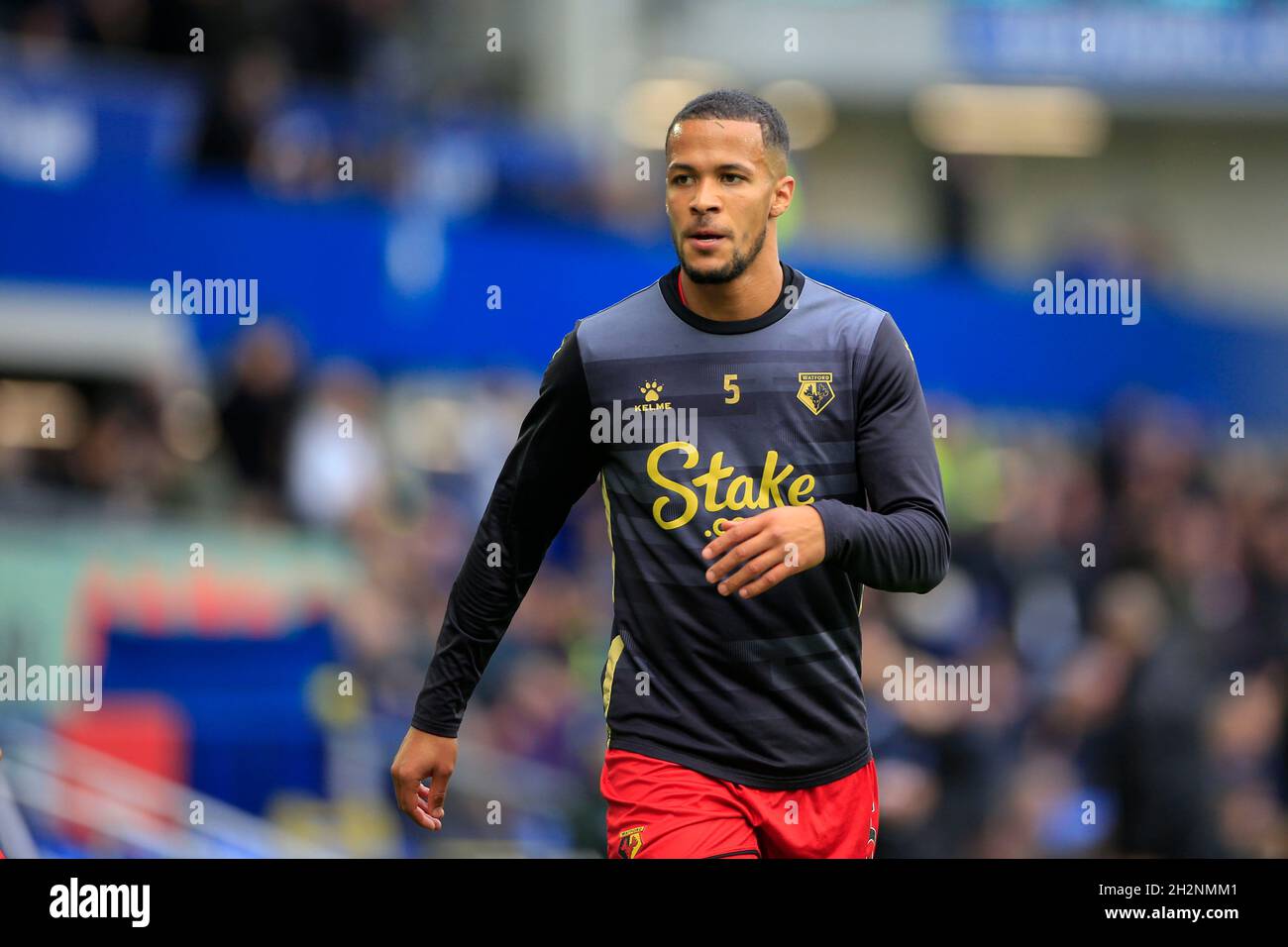 Liverpool Uk 23rd Oct 2021 William Troost Ekong 5 Of Watford During The Warm Up For The Game In Liverpool United Kingdom On 10 23 2021 Photo By Conor Molloy News Images Sipa Usa Credit Sipa Usa Alamy