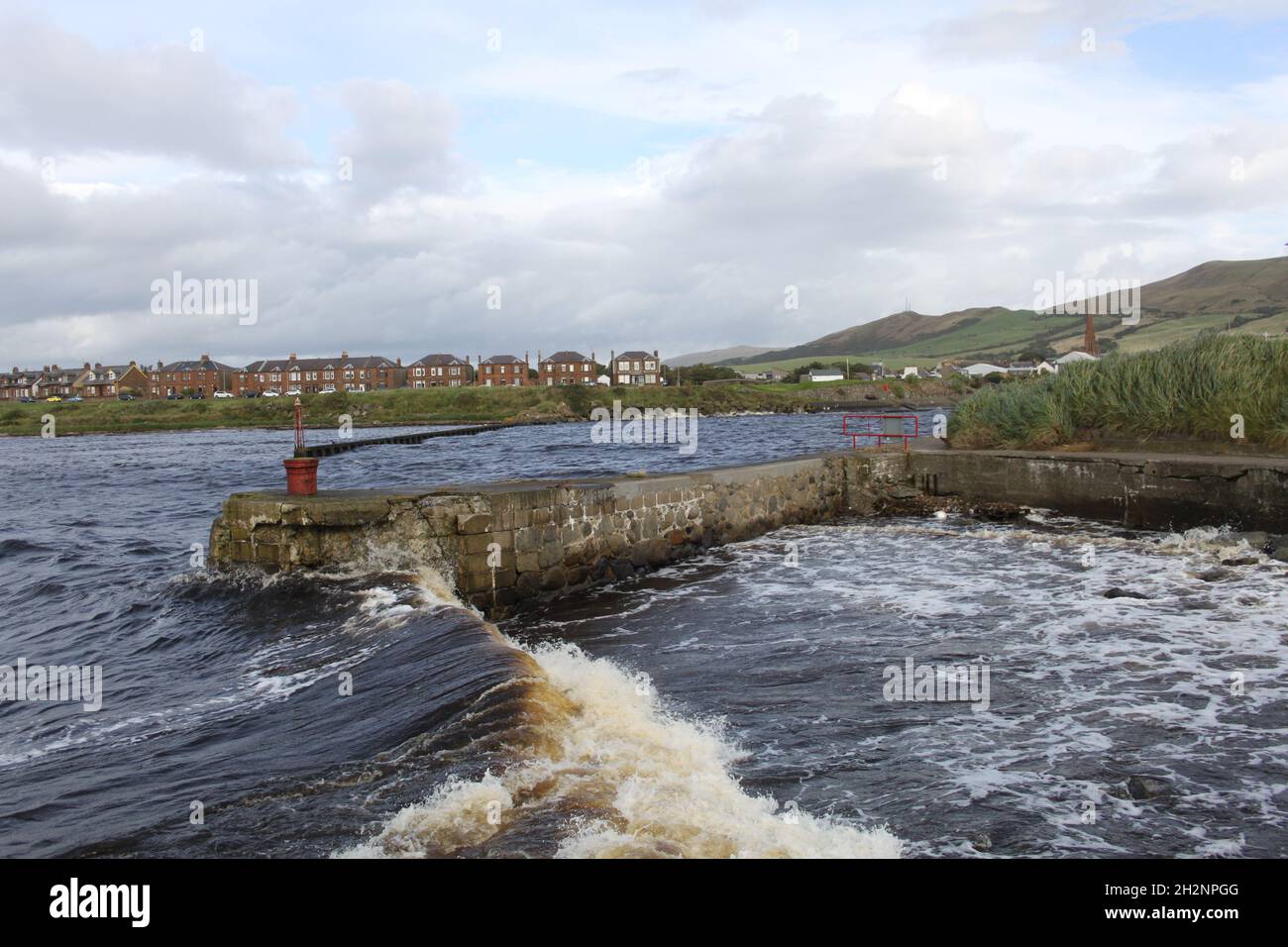 Girvan Ayrshire Coast Scotland Stock Photo Alamy