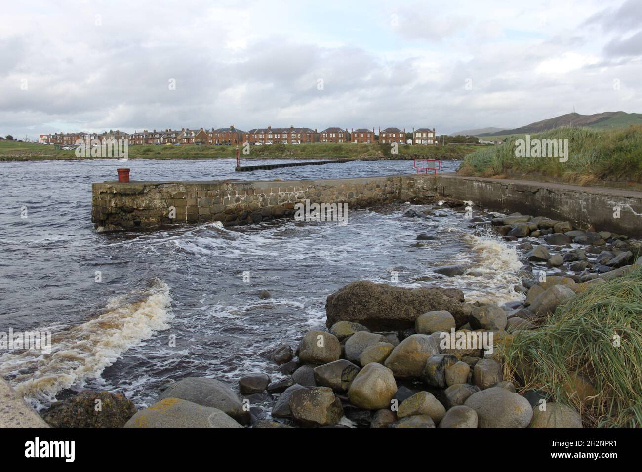 Girvan Ayrshire Coast Scotland Stock Photo Alamy