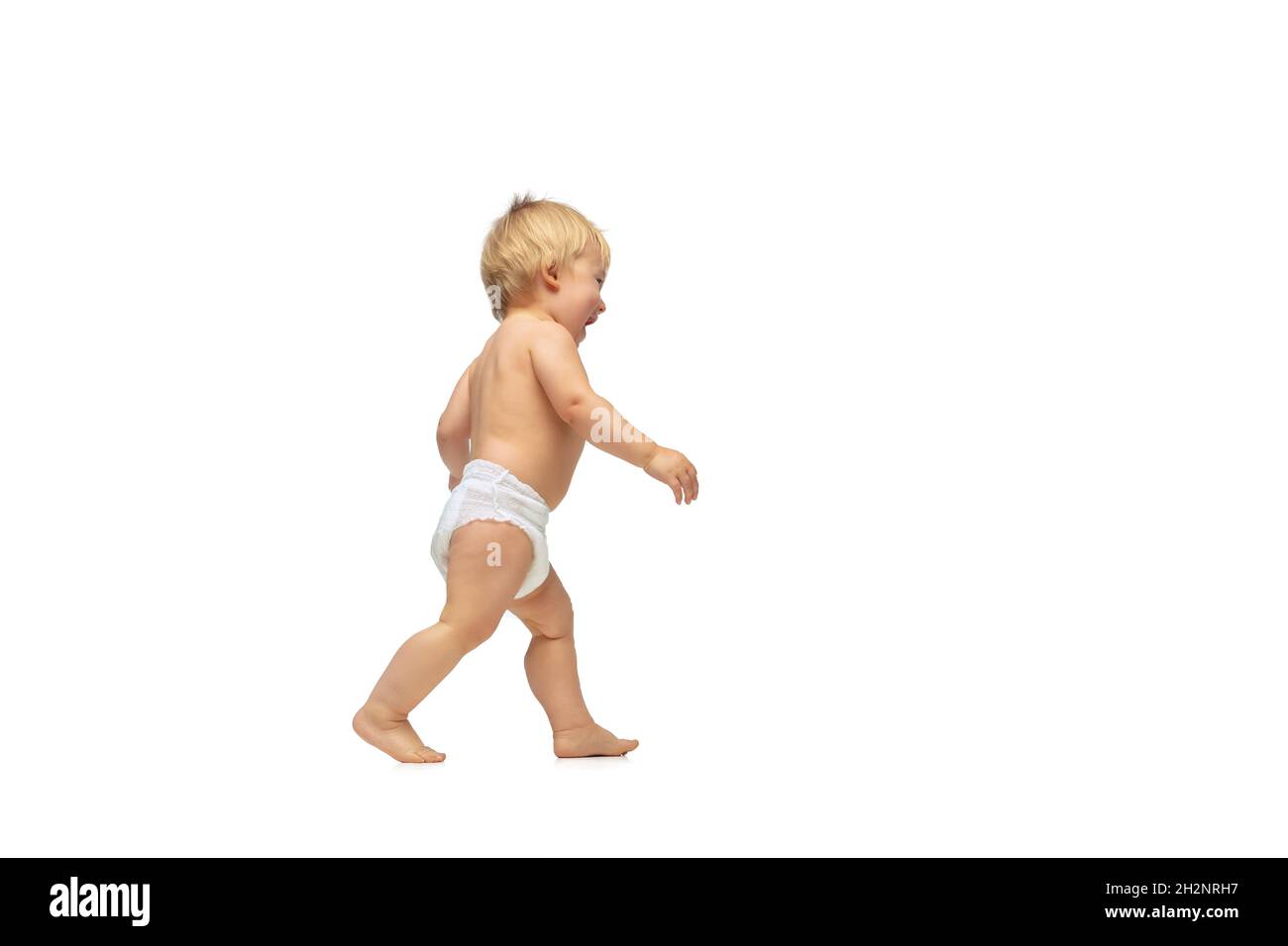 Toddler Walking Diaper High Resolution Stock Photography and Images - Alamy