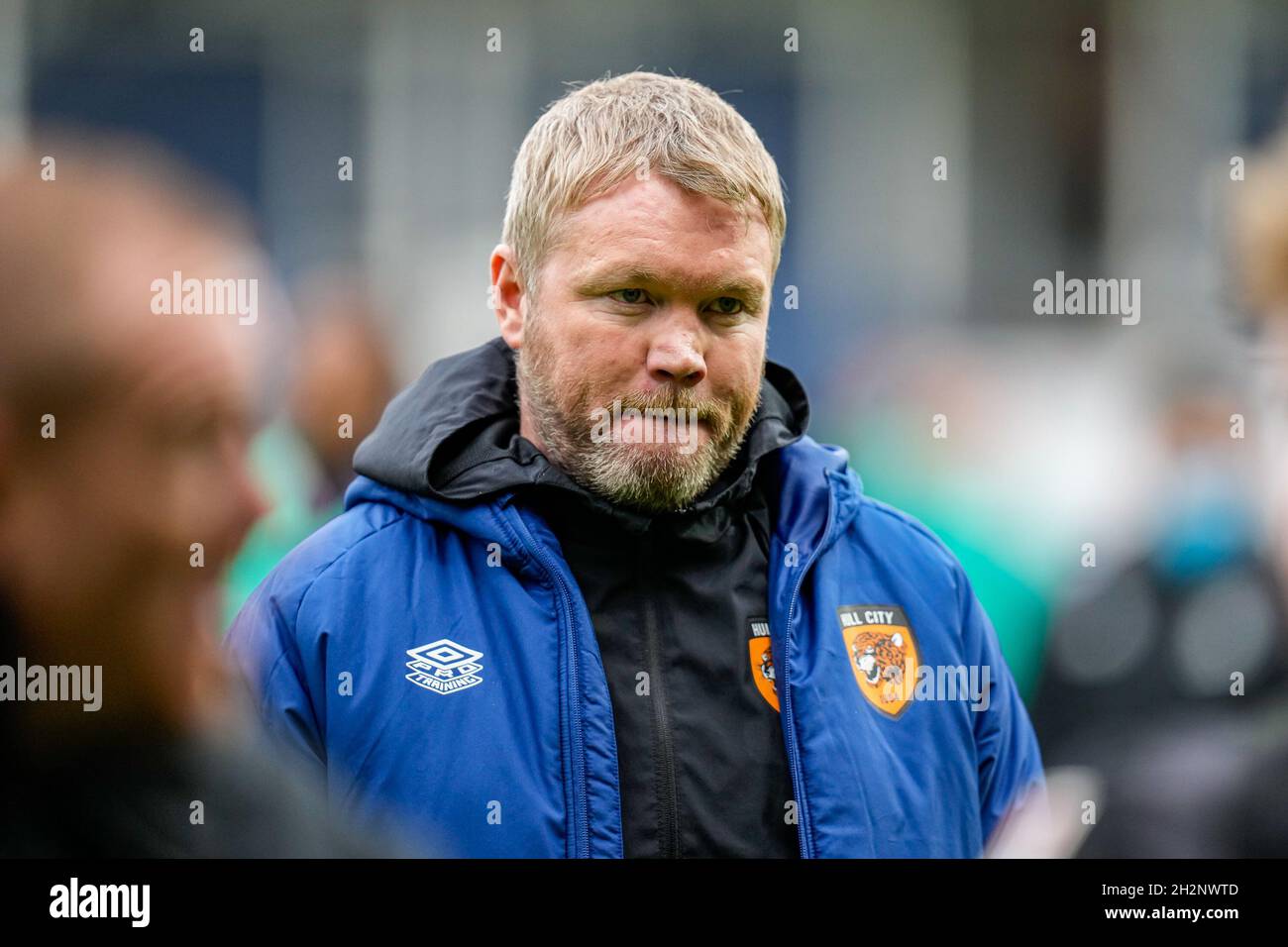 Luton, UK. 25th June, 2021. Grant McCann (Manager) of Hull City during the Sky Bet Championship match between Luton Town and Hull City at Kenilworth Road, Luton, England on 23 October 2021. Photo by David Horn. Credit: PRiME Media Images/Alamy Live News Stock Photo
