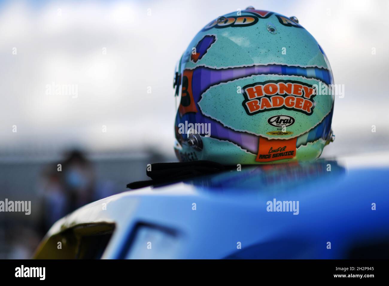 Daniel ricciardo honey badger helmet 2025