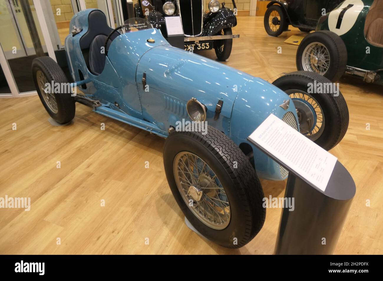 Vintage british racing cars poster hi-res stock photography and images ...