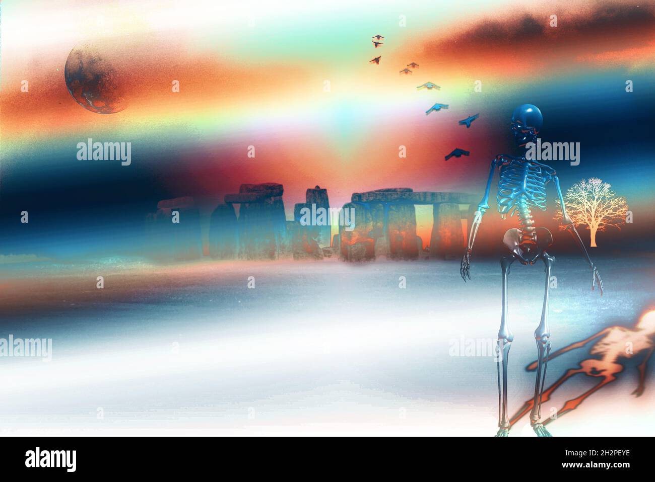 Stonehenge illustration pagan hi-res stock photography and images - Alamy