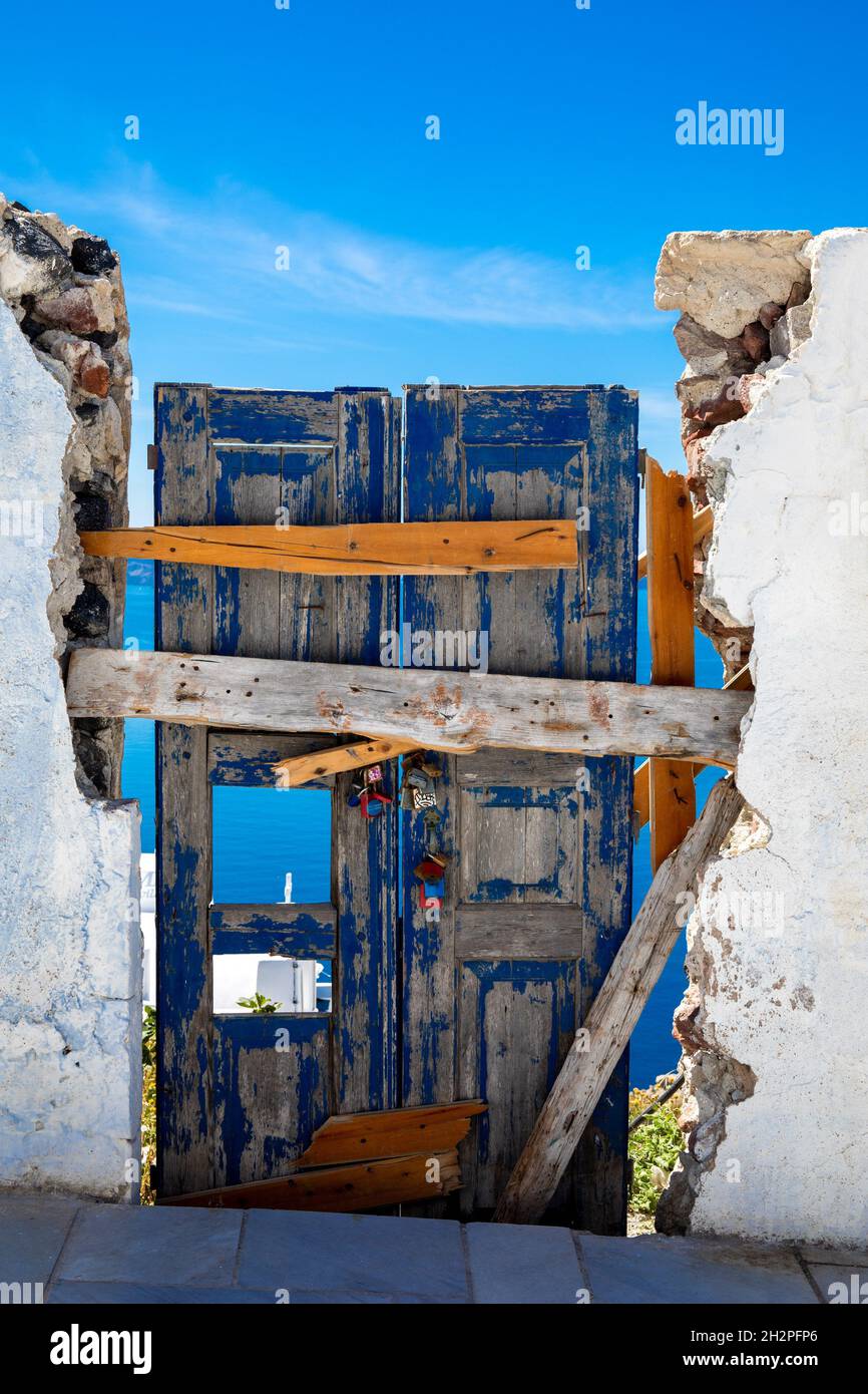 GREECE, SANTORINI, OIA Stock Photo