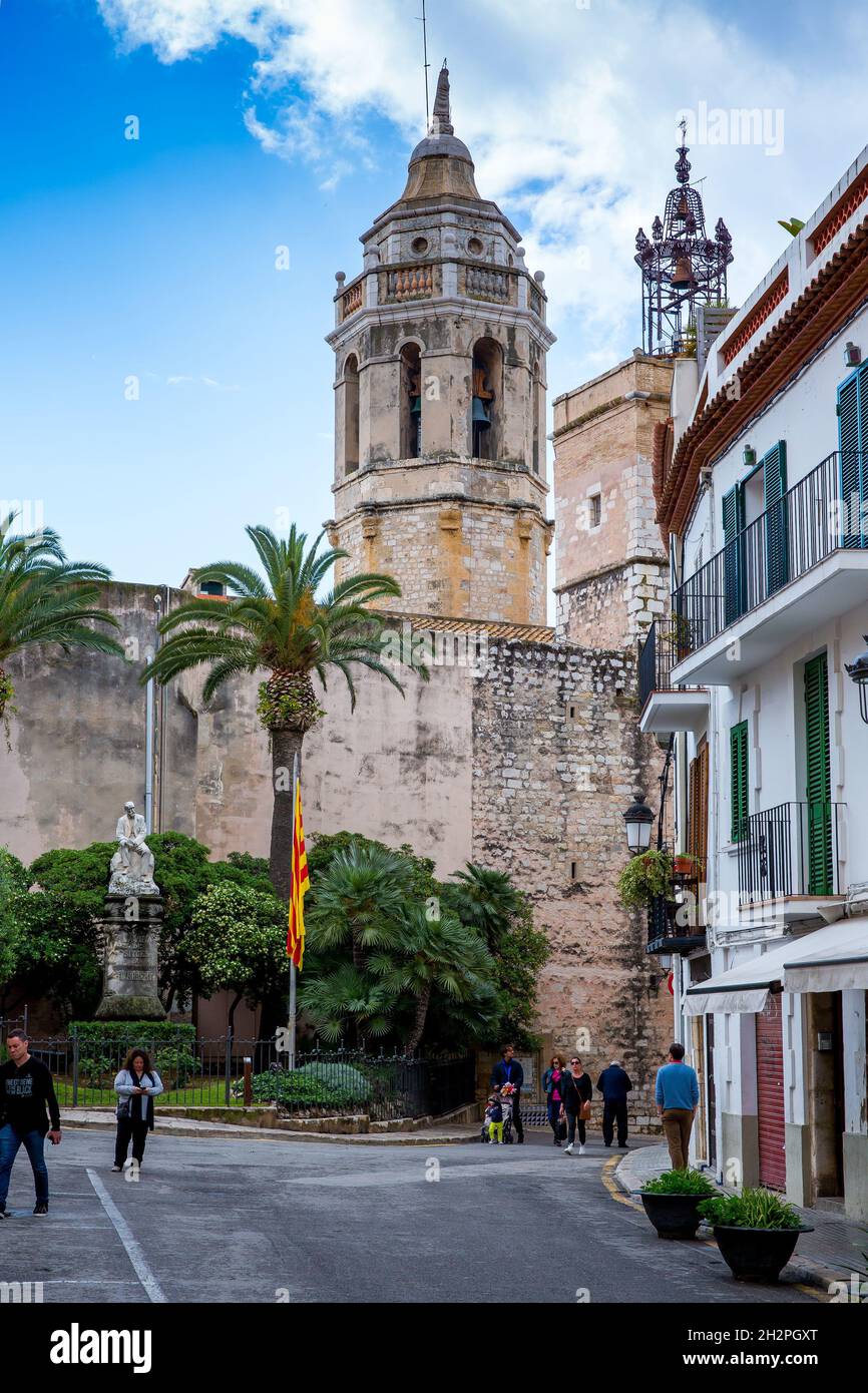 SPAIN. CATALONIA. SITGES Stock Photo