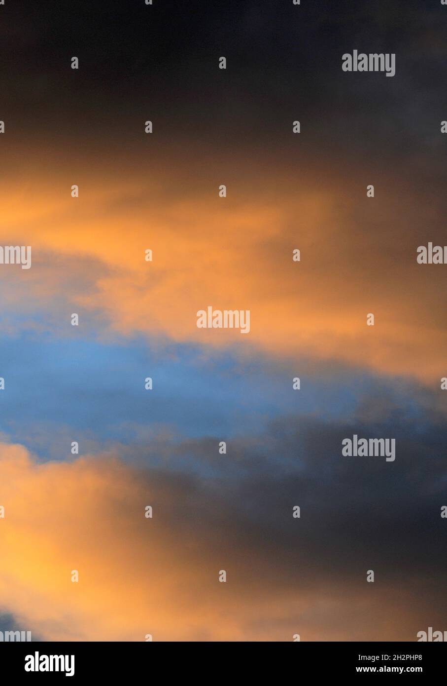 Altostratus clouds at sunset Stock Photo - Alamy