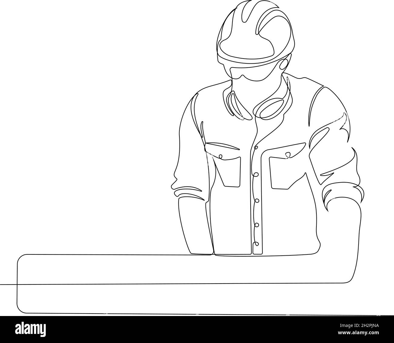 People at a workbench Stock Vector Images Alamy