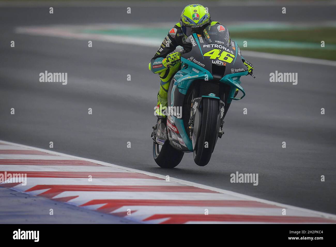 Misano, Italia. 23rd Oct, 2021. Qualifying for MotoGP Grand Prix Nolan del  Made in Italy e dell Emilia Romagna at Misano Circuit, October, 23, 2021 In  picture: Italy Valentino Rossi Clasificacion del