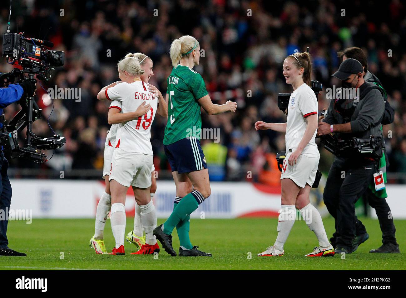 London, UK. 23rd Oct, 2021. Beth Mead of England Women and Bethany