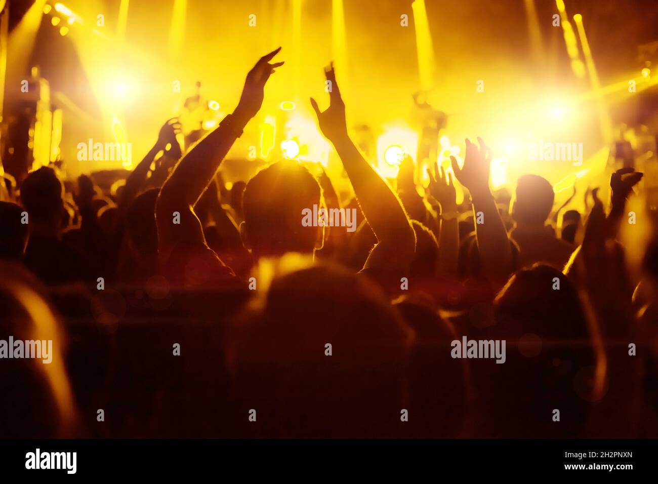 Raised hands audience hi-res stock photography and images - Page 3 - Alamy