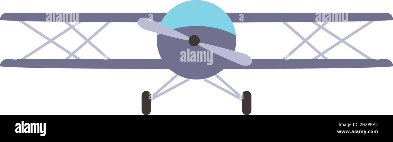 retro biplane icon Stock Vector Image & Art - Alamy