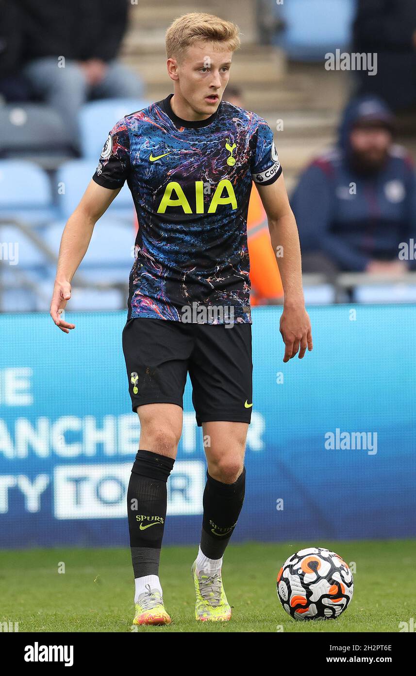 Tottenham academy midfielder Harvey White signs new three year