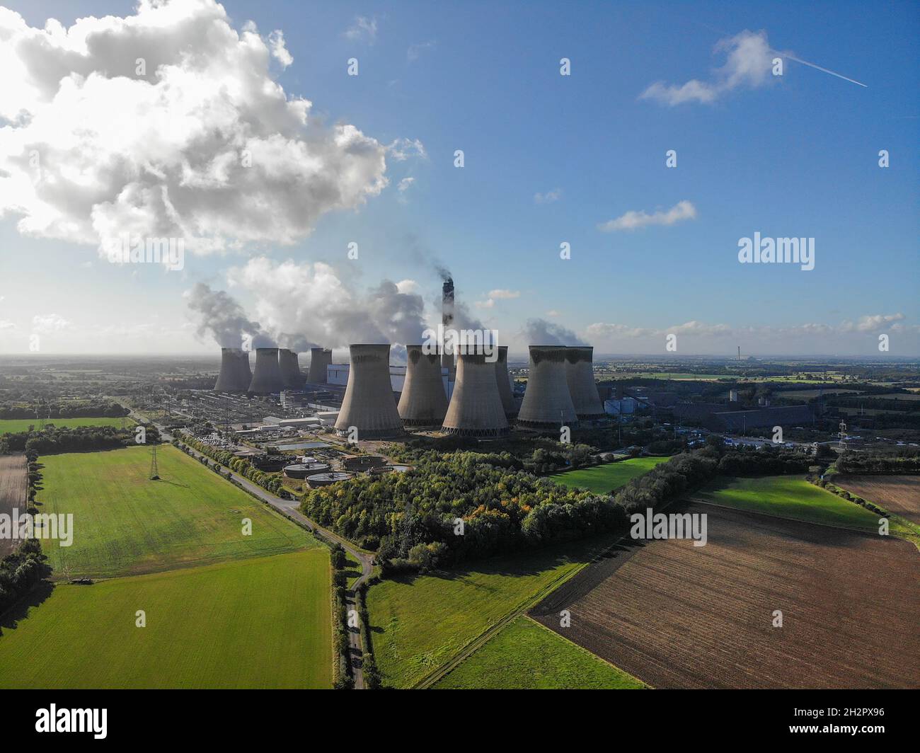 Aerial View Drax Power Station Hi-res Stock Photography And Images - Alamy