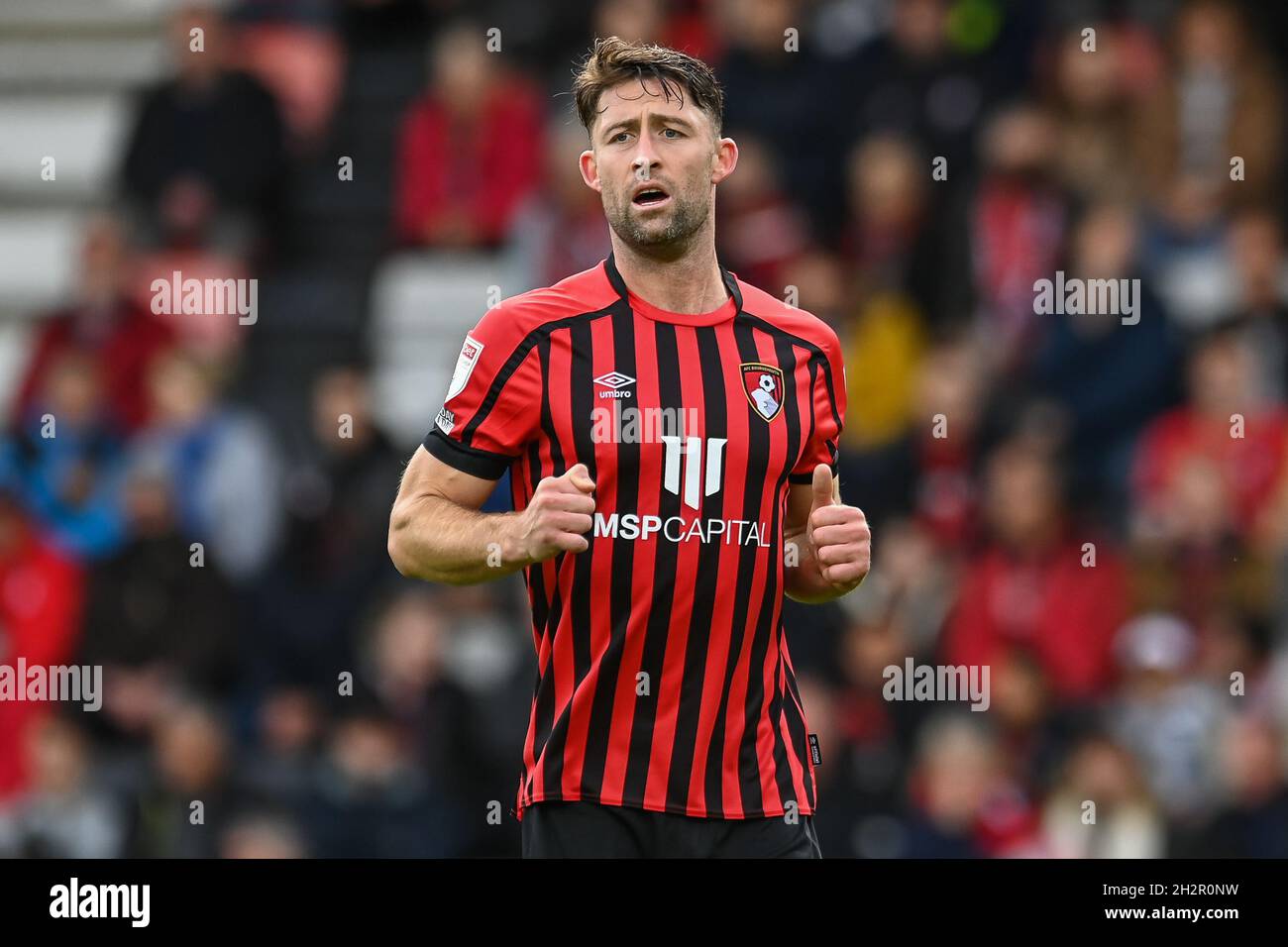 Gary Cahill #24 of Bournemouth during the game Stock Photo