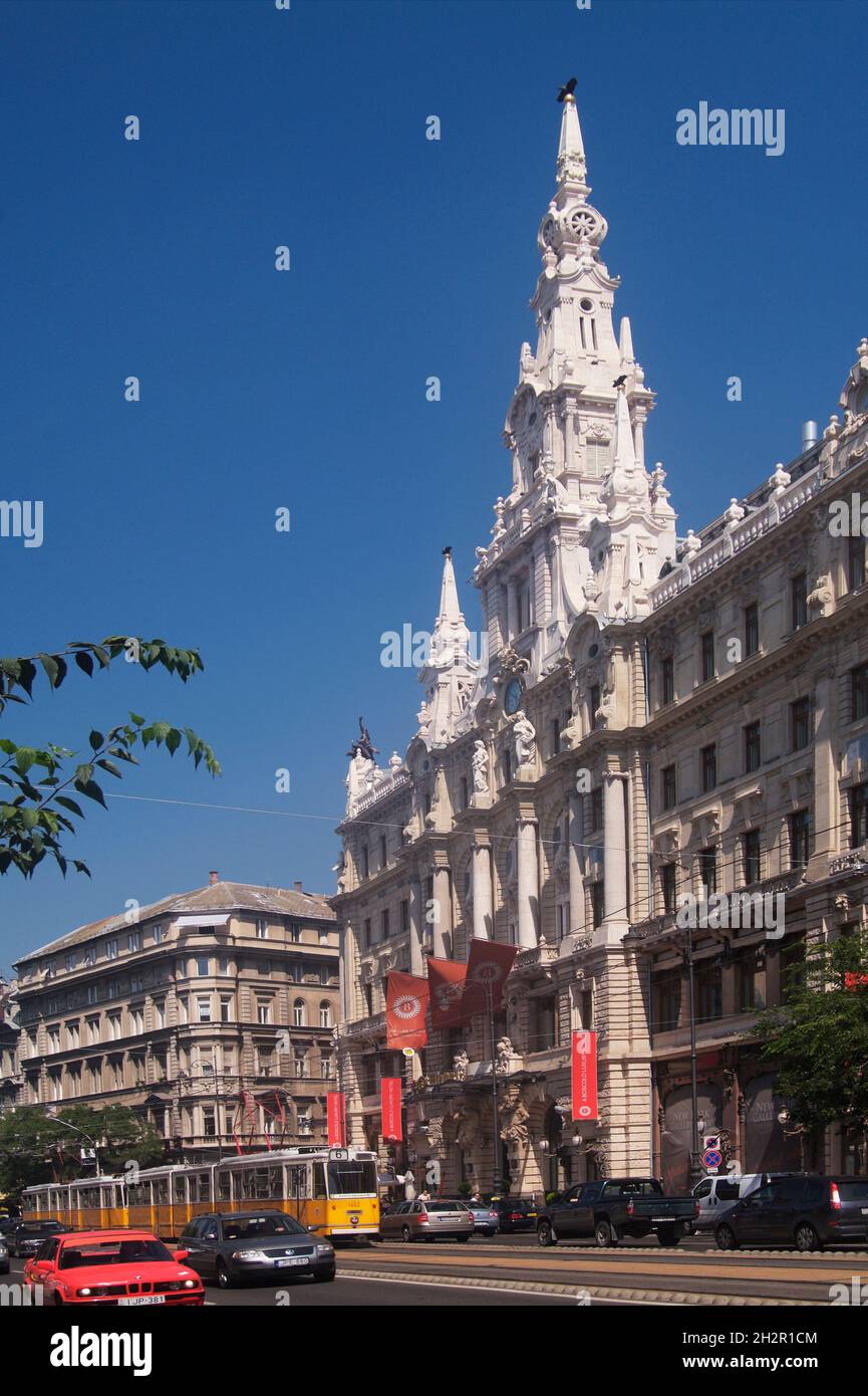 Ungarn, Budapest, Hotel New York Palace mit New York Café, früher Café Hungária, Erzsébet Körút 9-11,  erbaut 1891-1895 von Alajos Hauszmann | Hungary Stock Photo