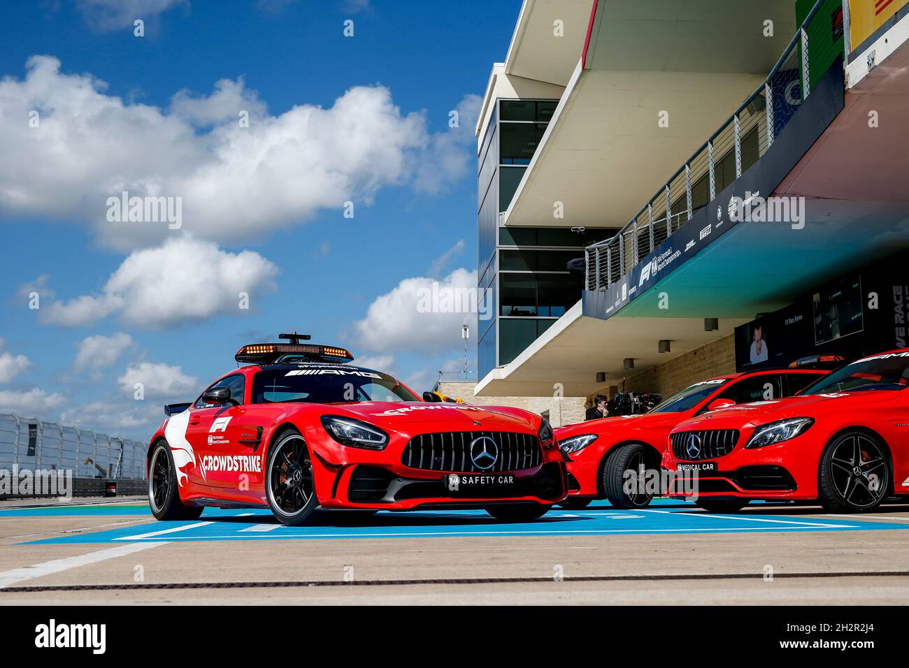 Austin, USA. 23rd Oct, 2021. F1 Safety Car, Mercedes-AMG GT R, F1 Grand ...