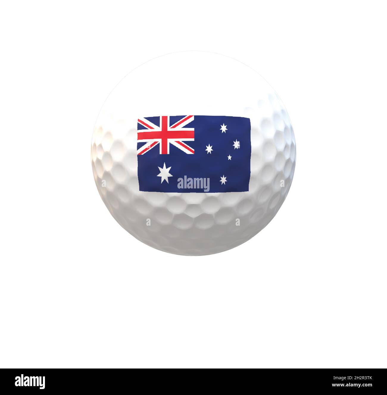 Golf Ball with Australia Flag Stock Vector Image & Art Alamy