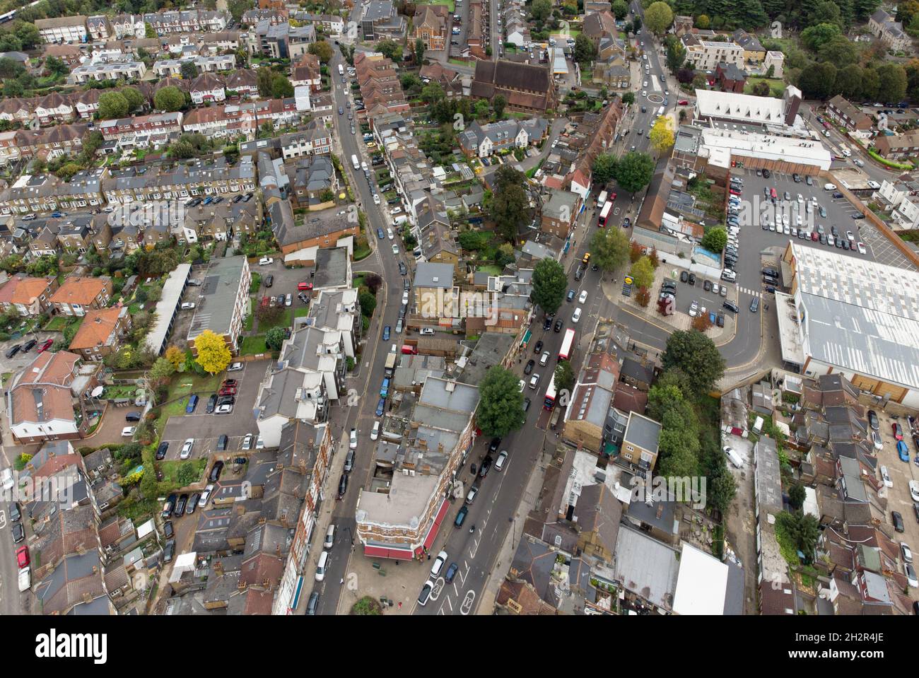 Hanwell Town Centre, Ealing Stock Photo Alamy