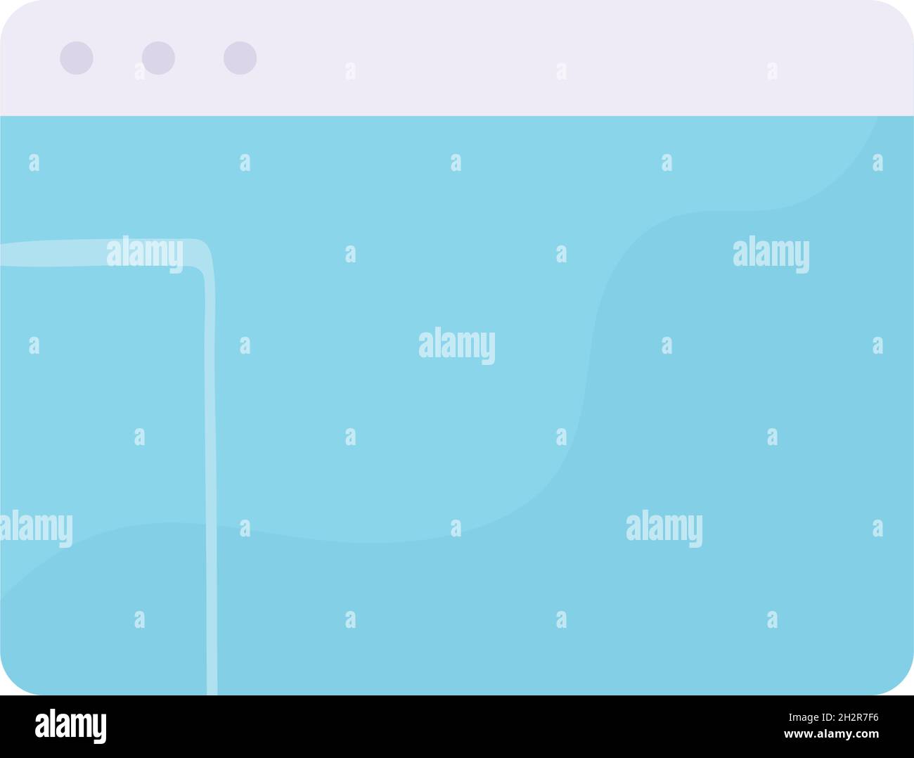 website blank template Stock Vector Image & Art - Alamy