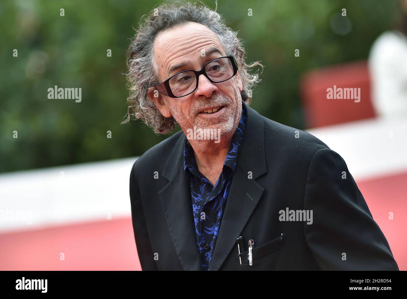 Rome, Italy. 23rd Oct, 2021. Tim Burton attends the Tim Burton Close  Encounter red carpet during the 16th Rome Film Fest 2021 on Saturday,  October 23, 2021 in Rome, Italy. Photo by