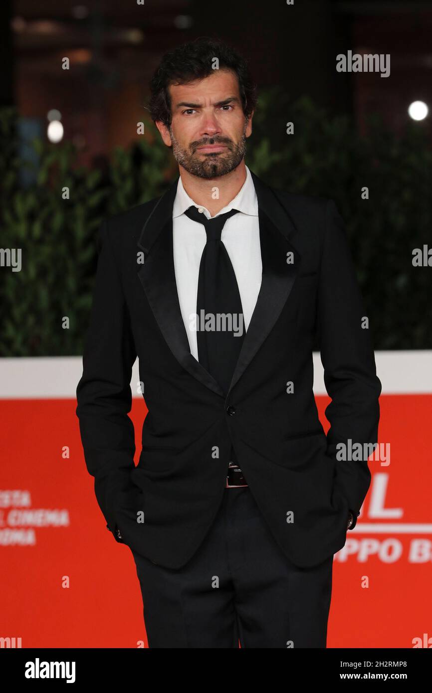 Rome Italy 23rd Oct 2021 Rome Cinema Fest 2021 Film Fest Red