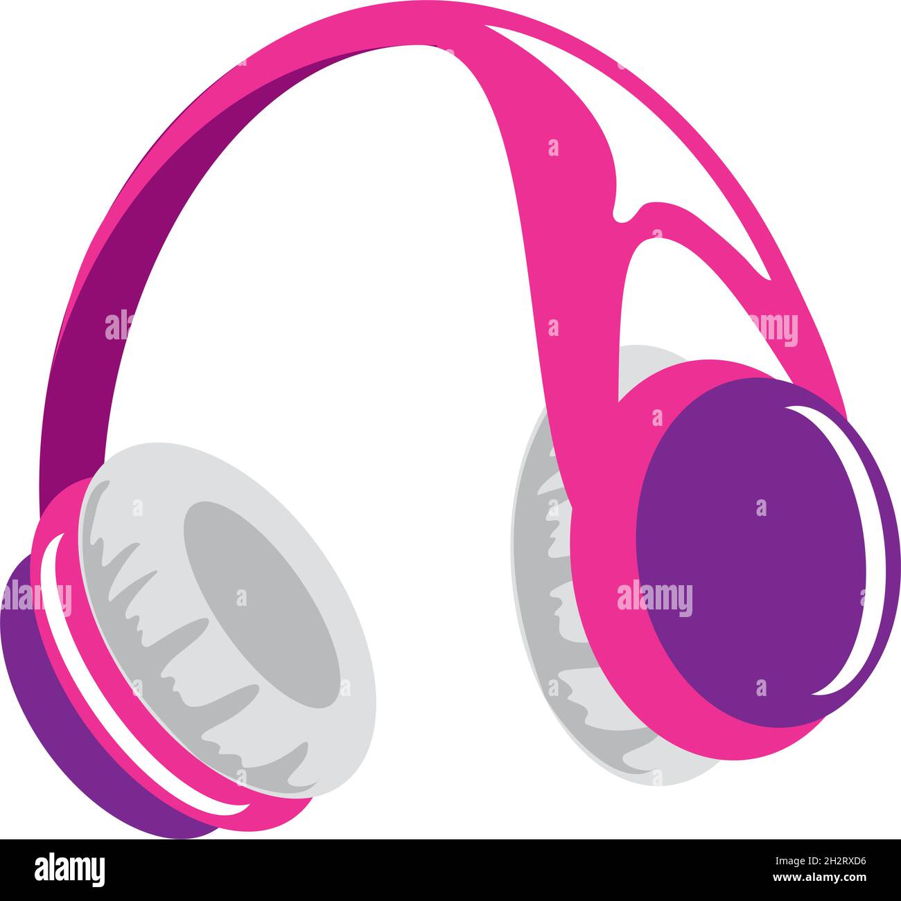 modern headphones device Stock Vector Image & Art - Alamy
