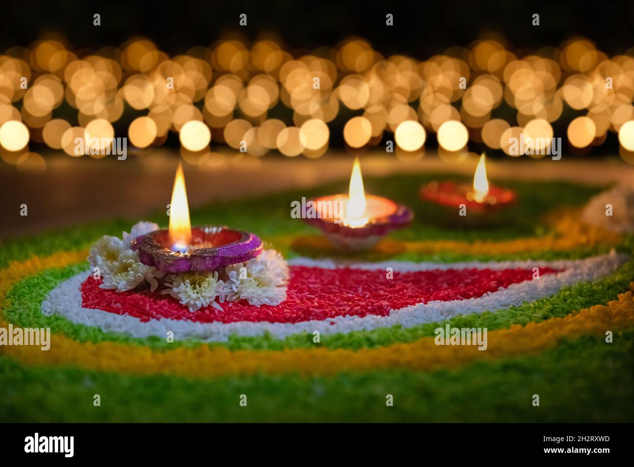 Diwali is a festival of lights celebrations by Hindus , Jains, Sikhs ...