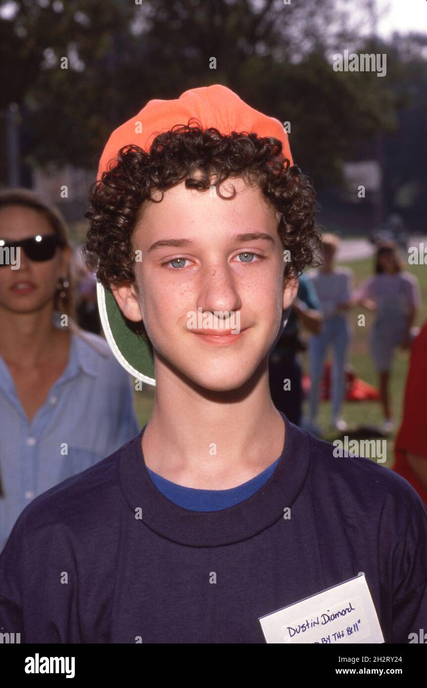 Dustin Diamond 1989. Credit Ralph Dominguez/MediaPunch Stock Photo Alamy