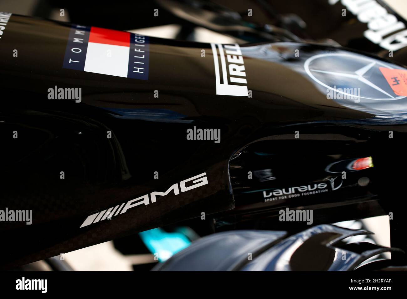 Austin, USA. 23rd Oct, 2021. Mercedes-AMG F1 W12 E Performance, F1 Grand Prix of USA at Circuit of The Americas on October 23, 2021 in Austin, United States of America. (Photo by HOCH ZWEI) Credit: dpa/Alamy Live News Stock Photo