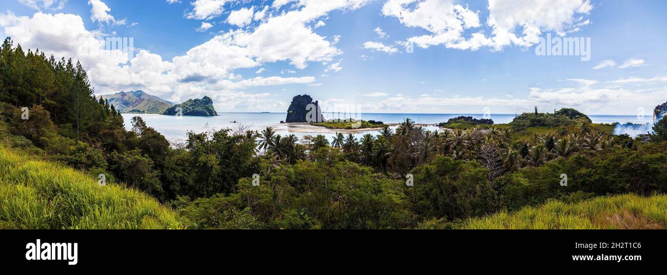 Hienghene FRANCE. NEW CALEDONIA. HIENGHENE BAY Stock Photo - Alamy