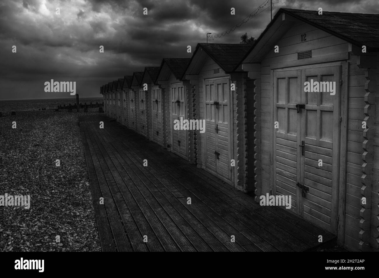 Wooden row houses Black and White Stock Photos & Images - Alamy