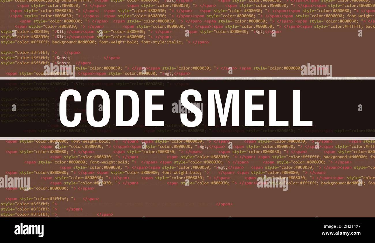 Code smell image hi-res stock photography and images - Alamy